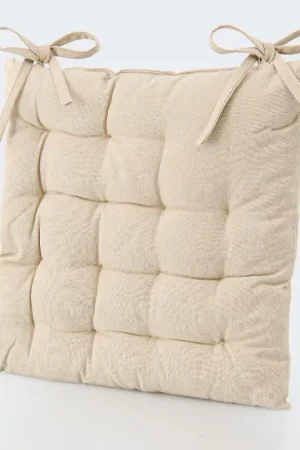 Offre Du Jour Dessus de chaise 'Holy' en coton beige